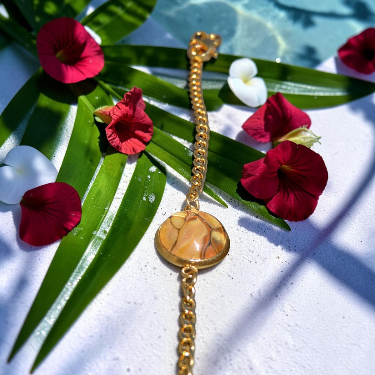 Bracelet "Veines d’Or" N°0513