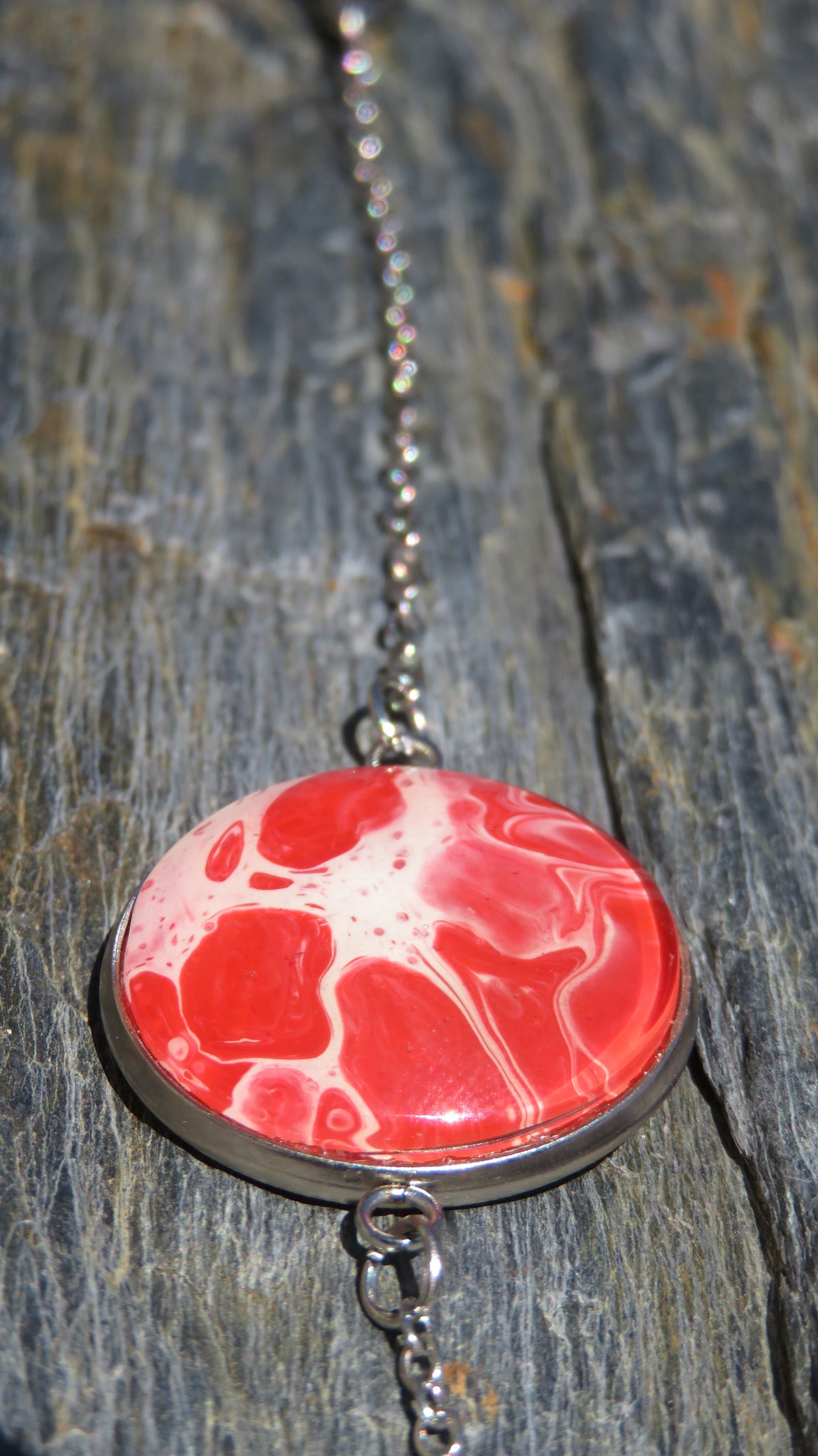 Bracelet "Fleur de Feu" N°0916