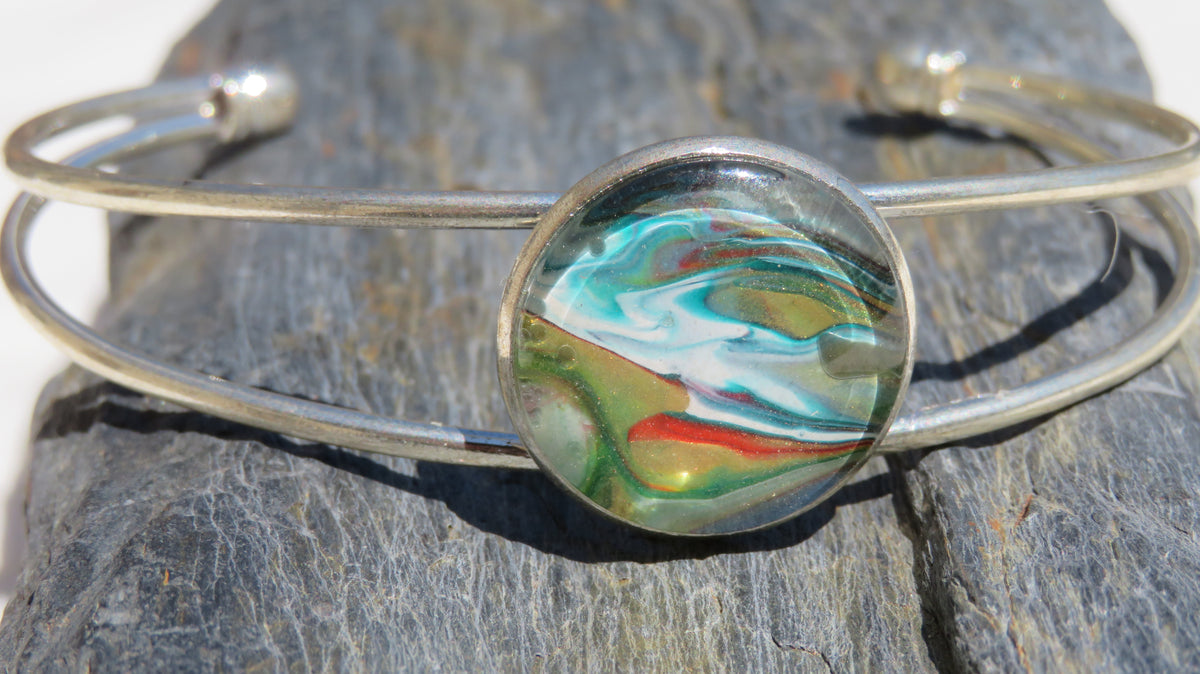 Bracelet "Ondulation Tropicale" N°0058