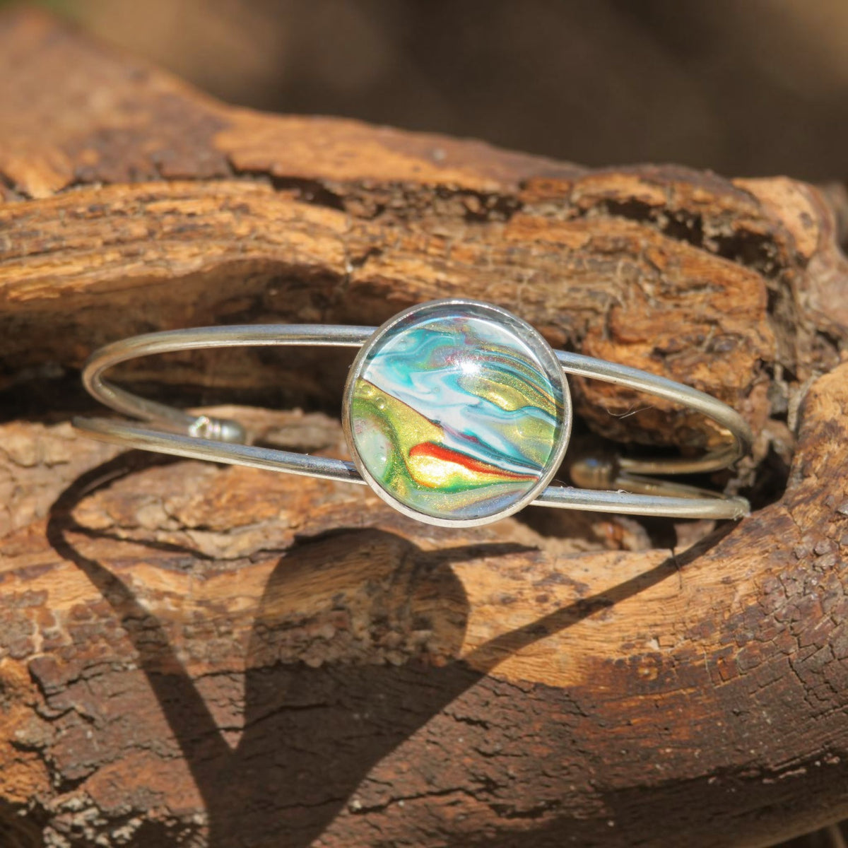 Bracelet "Ondulation Tropicale" N°0058