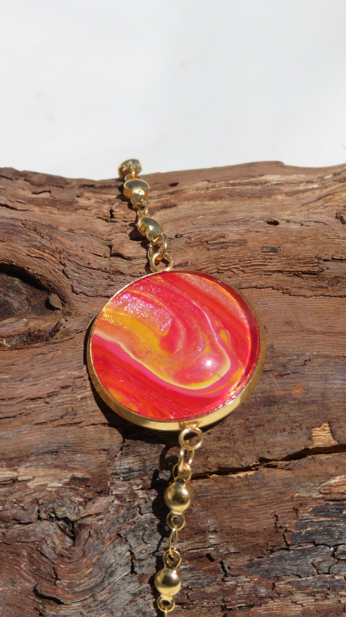Bracelet "Flamme d'Automne" N°0423