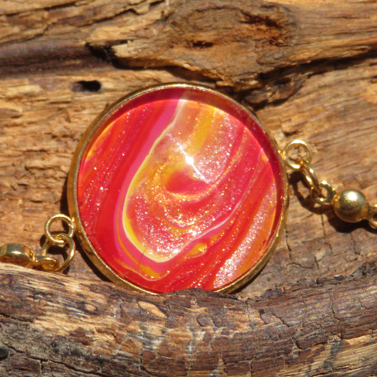 Bracelet "Flamme d'Automne" N°0423