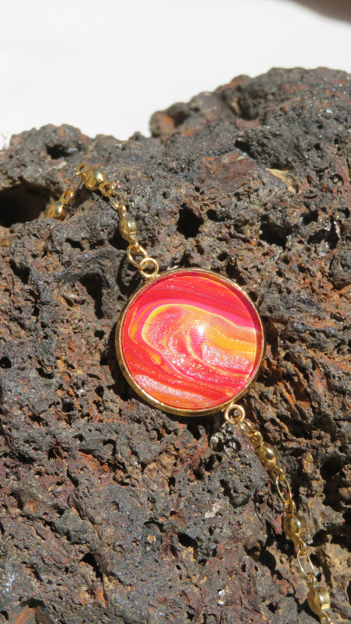 Bracelet "Flamme d'Automne" N°0423