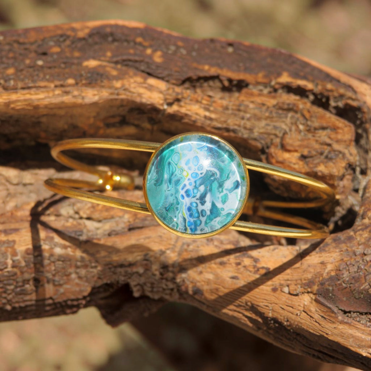 Bracelet "Bleu Abyssal" N°0439